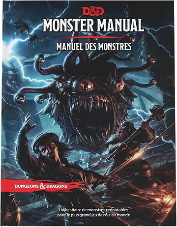 Collectif - Dungeons & Dragons, Manuel des Monstres 5ème ed