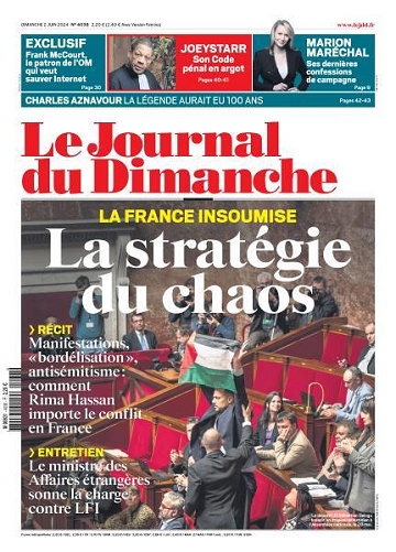 Le Journal du Dimanche - 2 Juin 2024