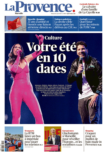 La Provence Marseille du Dimanche 2 Juin 2024