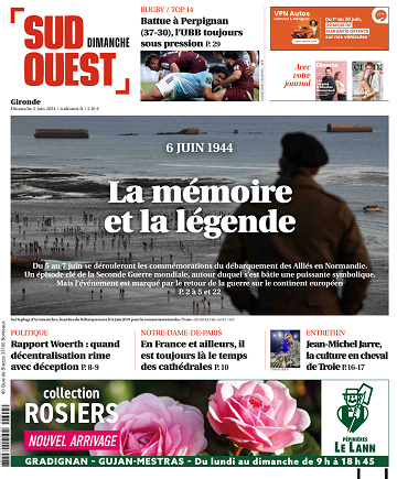 Sud Ouest (5 éditions) - 2 Juin 2024