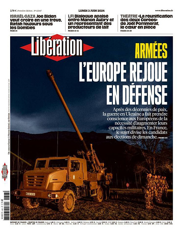 Libération du Lundi 3 Juin 2024