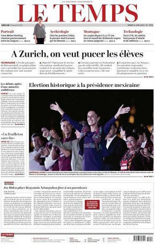 Le Temps - 4 Juin 2024
