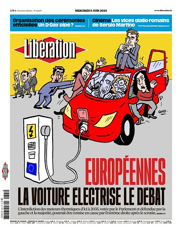 Libération du Mercredi 5 Juin 2024