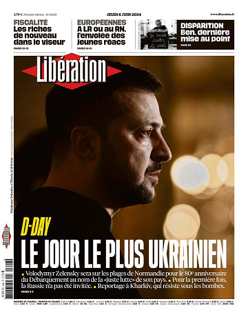Libération du Jeudi 6 Juin 2024