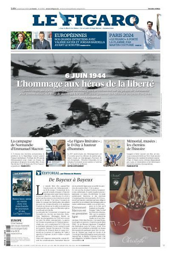 Le Figaro du Jeudi 6 Juin 2024