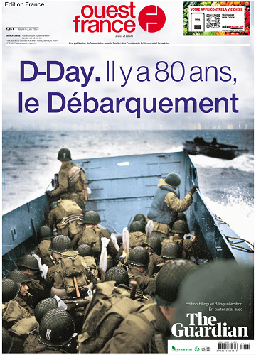 Ouest-France Édition France du Jeudi 6 Juin 2024