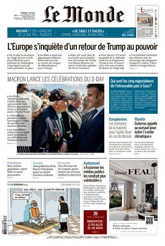 Le Monde du Vendredi 7 Juin 2024