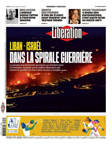 Libération du Vendredi 7 Juin 2024