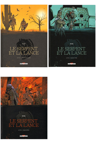 Le Serpent et la Lance - Tomes 01 à 03