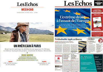 Pack Les Echos + Les Echos Week-end - Vendredi 7 Juin 2024