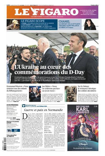 Le Figaro du Vendredi 7 Juin 2024