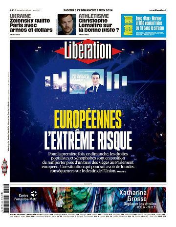 Libération du Samedi 8 et Dimanche 9 Juin 2024