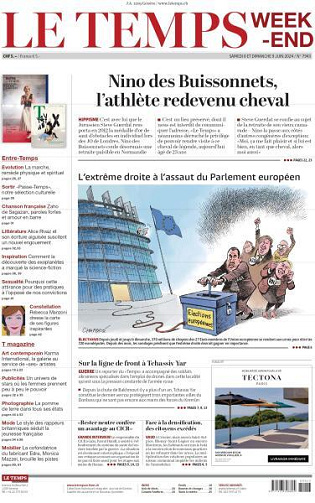 Le Temps - 8-9 Juin 2024