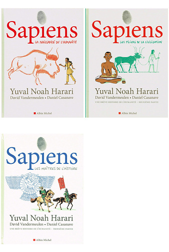 Sapiens - Tomes 01 à 03 (Vandermeulen-Casanave)