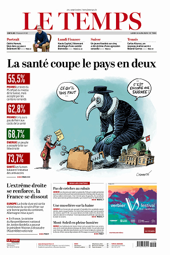 Le Temps - 10 Juin 2024