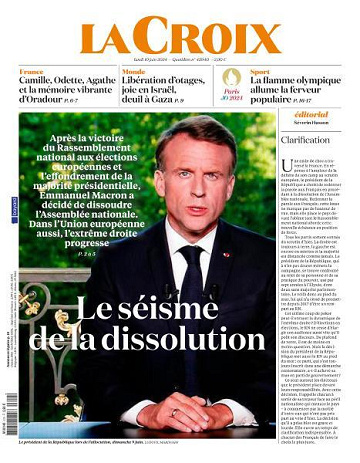 La Croix - 10 Juin 2024