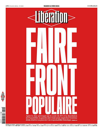 Libération du Mardi 11 Juin 2024
