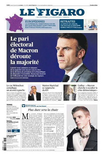 Le Figaro du Mardi 11 Juin 2024