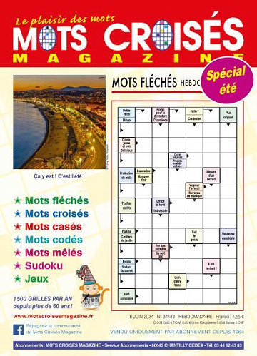 Mots Croisés Magazine - 6 Juin 2024