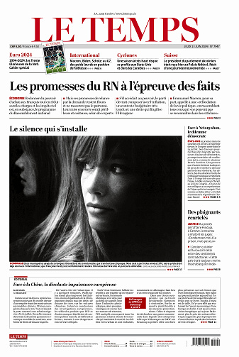 Le Temps - 13 Juin 2024