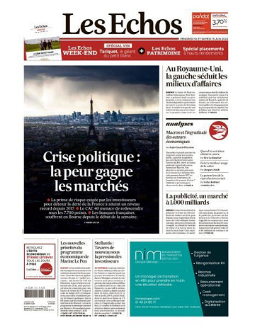 Les Echos - 14-15 Juin 2024