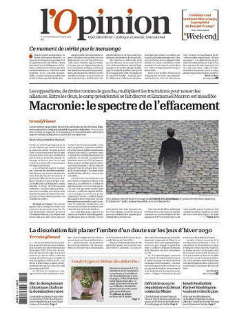 L’Opinion - 14-15 Juin 2024