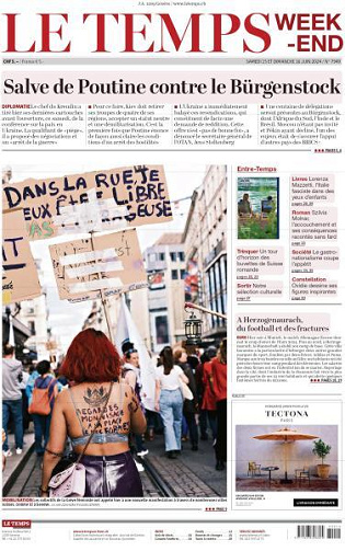 Le Temps - 15-16 Juin 2024