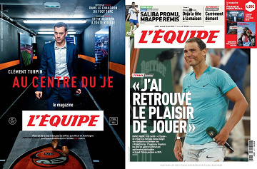 Pack L’Equipe + L’Equipe Magazine - 15 Juin 2024