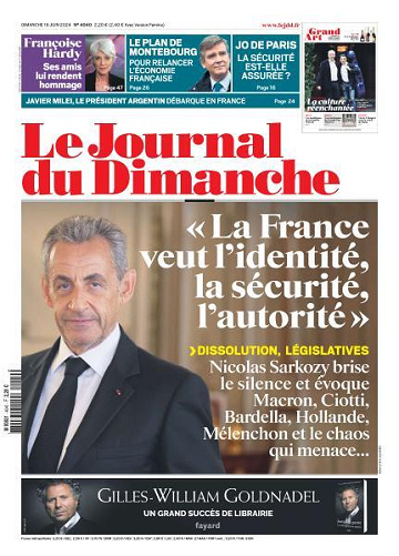 Le Journal du Dimanche - 16 Juin 2024