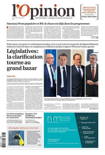 L’Opinion - 17 Juin 2024
