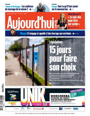 Aujourd’hui en France - 17 Juin 2024