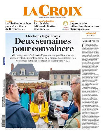 La Croix - 17 Juin 2024