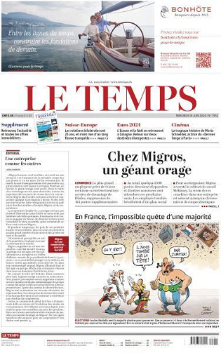 Le Temps - 19 Juin 2024