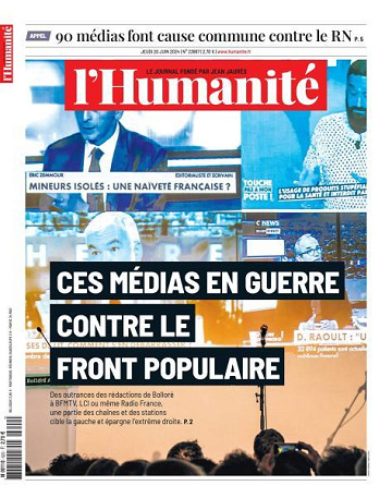 L’Humanite - 20 Juin 2024