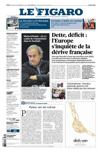 Le Figaro du Jeudi 20 Juin 2024