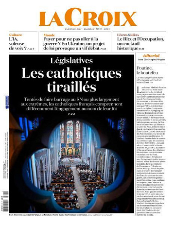 La Croix - 20 Juin 2024