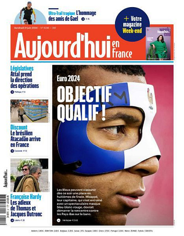 Aujourd’hui en France - 21 Juin 2024