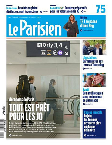 Le Parisien - 22 Juin 2024