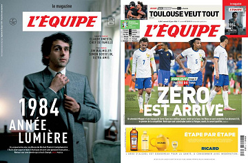 Pack L’Equipe + L’Equipe Magazine - 22 Juin 2024