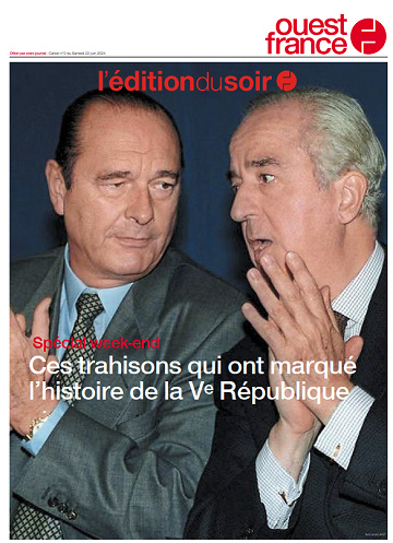 Ouest-France Édition France du Dimanche 23 Juin 2024