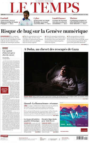 Le Temps - 24 Juin 2024