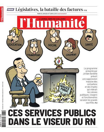 L’Humanite - 25 Juin 2024