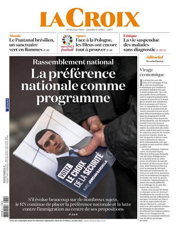 La Croix - 25 Juin 2024