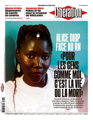 Libération du Mercredi 26 Juin 2024