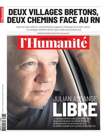 L’Humanite - 26 Juin 2024