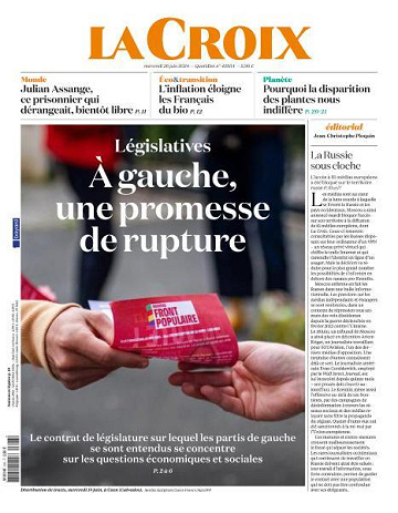 La Croix - 26 Juin 2024