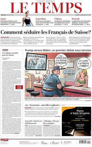 Le Temps - 27 Juin 2024