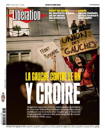 Libération du Jeudi 27 Juin 2024