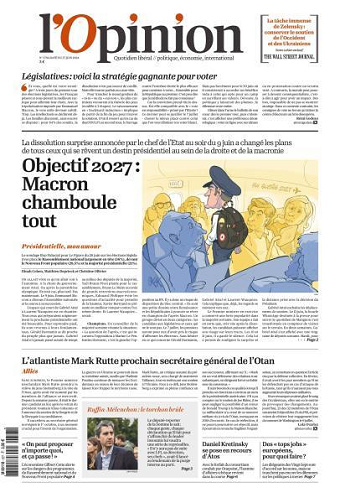 L’Opinion - 27 Juin 2024