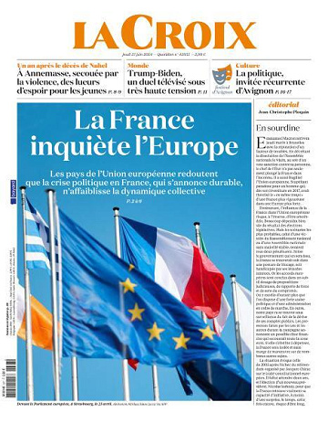 La Croix - 27 Juin 2024